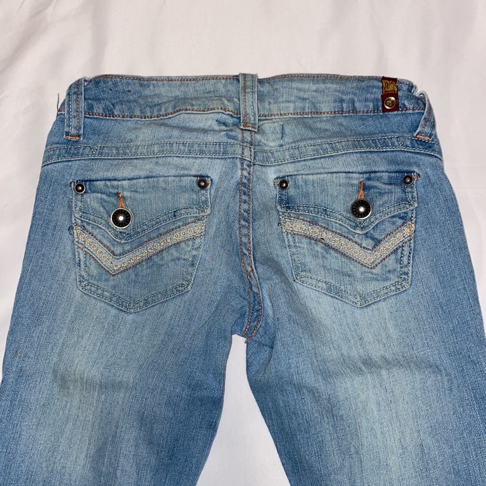 ZD boot cut blue jeans. Size 1. - Picture 4 of 12